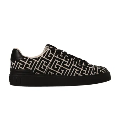 Pre-owned Balmain B-court 'black Monogram' | Men's Size 43