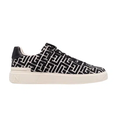 Pre-owned Balmain B-court 'black Monogram' | Men's Size 44