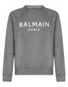 Balmain Felpa  Paris  Paris In Grey