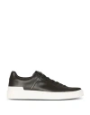 Balmain Cm1vi288lvtr Man Sneakers Multicolored Size 13 Calfskin In Black