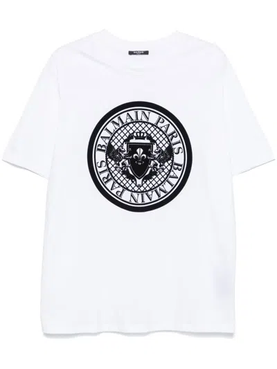BALMAIN BALMAIN BALMAIN COIN T-SHIRT