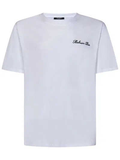 Balmain Iconic T-shirt In White