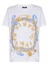 Balmain Paris Chain Print T-shirt