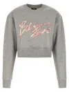 Balmain Paris Sweatshirt Gray In Gray