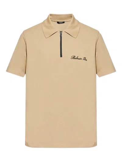 BALMAIN BALMAIN BALMAIN SIGNATURE POLO SHIRT