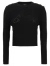 Balmain Black Crewneck Sweater