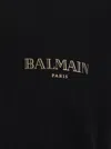 Balmain Vintage Crystal-embellished T-shirt In Black