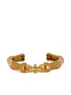 Balmain Bamboo-link Bracelet In Gold