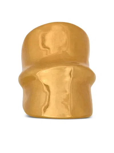 Balmain Bamboo Ring In Gold