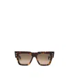 Balmain B-army Rectangle-frame Sunglasses In Multi