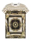 Balmain Lyocell-cotton Foulard T-shirt
