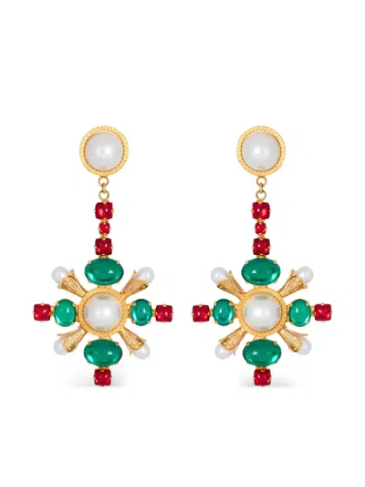 Balmain Baroque Pendant Earrings