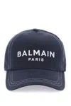 BALMAIN BASEBALL CAP WITH LOGO