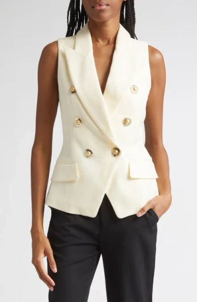 BALMAIN BALMAIN BASKET WEAVE WESKIT TOP