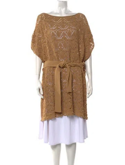 Pre-owned Balmain Bateau Neckline Sweater W/ Tags In Neutral