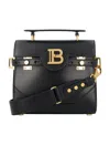 Balmain Bbuzz 23 Top-handle Bag In Smooth Leather