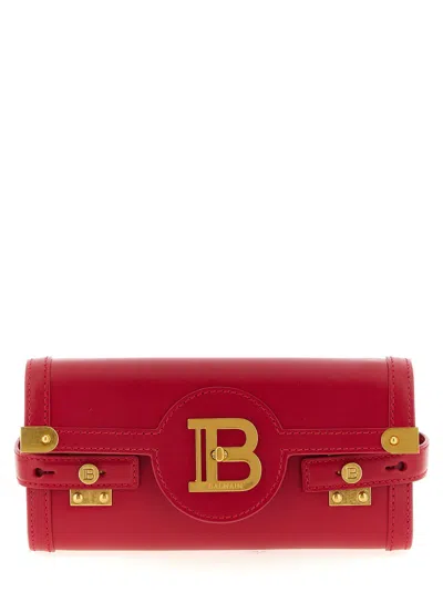 Balmain B-buzz 23 Clutch In Blue
