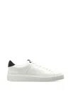 Balmain B-court Leather Sneakers In White