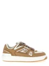 Balmain B-court Sneaker In Brown