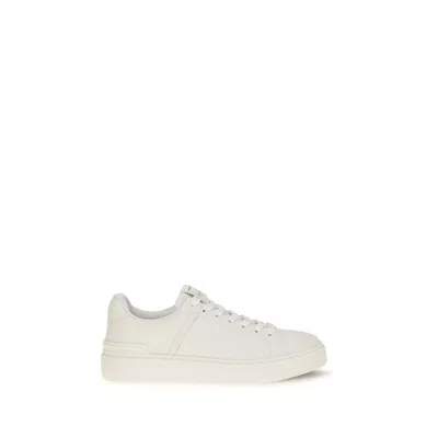 Balmain B-court Sneaker In White