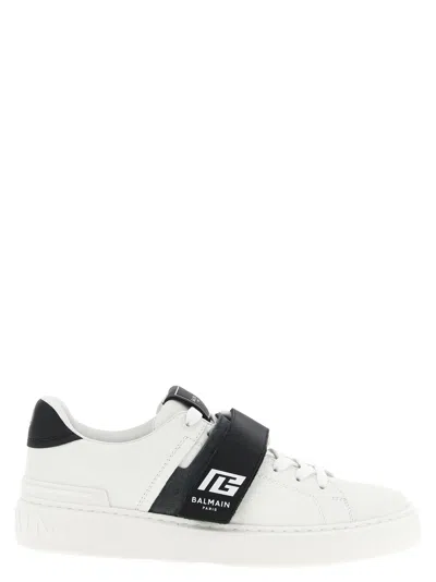 Balmain B-court Sneaker In White