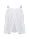 Balmain Bead-embellished Blouse In White