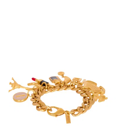 Balmain Beauty Charm Bracelet In Gold