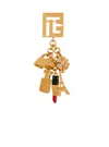 Balmain Beauty Charm Brooch In Yellow