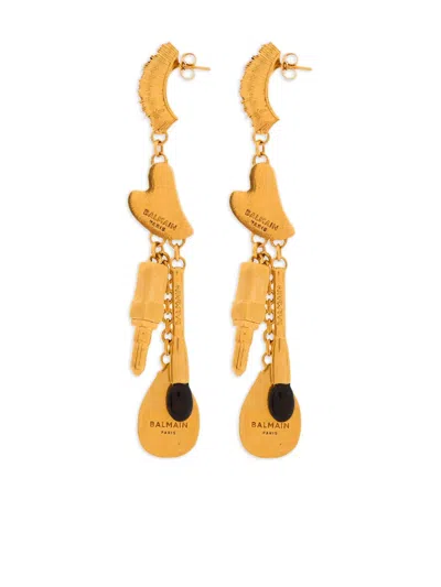 BALMAIN BEAUTY CHARMS EARRINGS