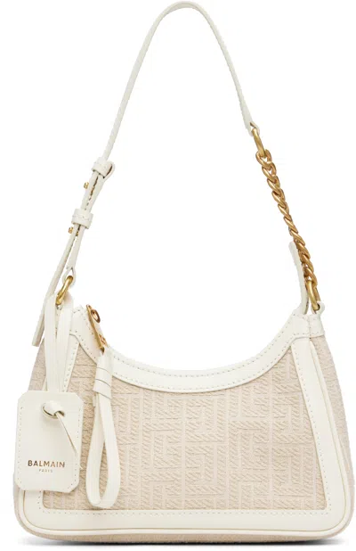 Balmain Beige B-army Bag