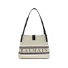 Balmain Shoulder Bag In Gray