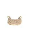 Balmain Frame Mini Shoulder Bag In Nude