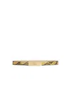 Balmain Belt In Python-effect Leather In Brown