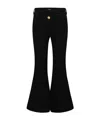 Balmain Belt-loop Casual Pants In Black