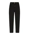 Balmain Belt-loop Jeans In Black