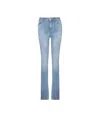 Balmain High-rise Slim-cut Jeans In Blue