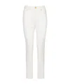 Balmain High-waist Jeans In White