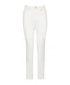Balmain High-waist Jeans In White