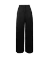 Balmain Belt Loop Track Pants In Black