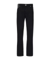 Balmain Black Mid Rise Jeans In Black