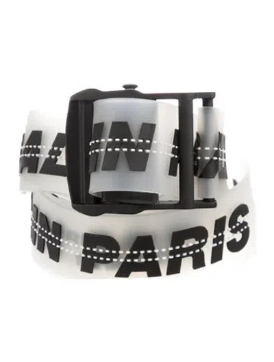 Pre-owned Balmain Belt W/ Tags In Neutral