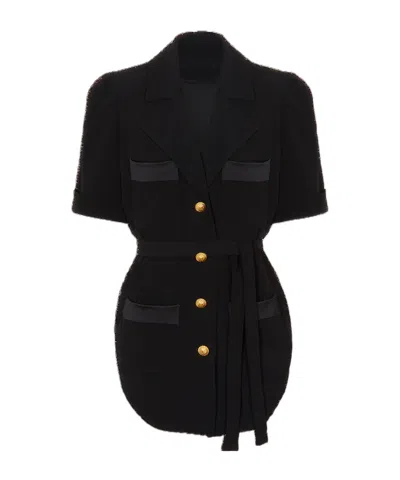 BALMAIN BALMAIN CREPE SAFARI SHIRT