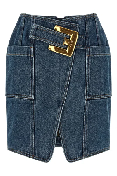 BALMAIN 'BELTED' SKIRT