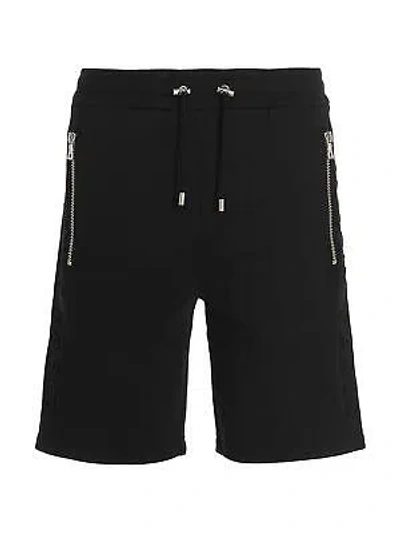 Pre-owned Balmain Bermuda Shorts In Black