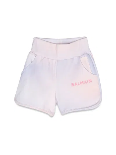 Balmain Kids' Bermuda Sweatshirt In Multicolour
