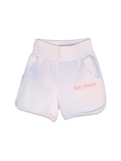Balmain Bermuda Sweatshirt In Pink