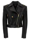 Balmain 'biker' Jacket In Black