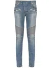 Balmain Slim Fit Jeans For Men In Blue