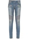 Balmain Slim Fit Jeans For Men In Blue