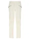 Balmain Biker Mid-rise Slim-fit Jeans In White